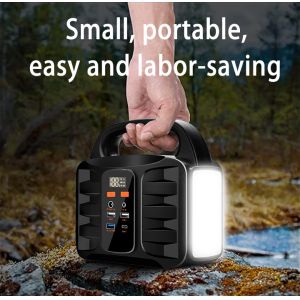 Ion Lithium Portable Power Station For Laptop Space Heater Consumer Electronics