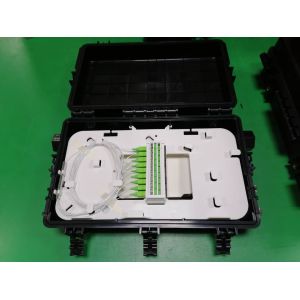 IP65 SC APC FTTH Distribution Closure With 1x8 PLC Splitter