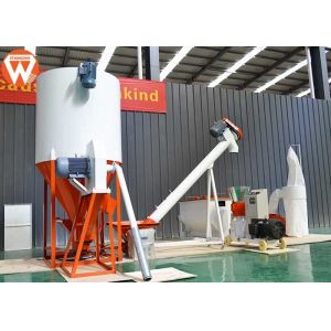 Electric Poultry Processing Equipment , Birds Chicken Feed Processing Plant