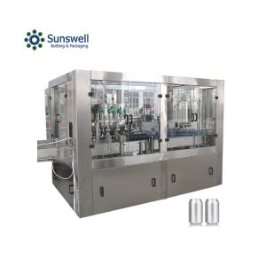 Wholesale Automatic Aluminum Can Beverage Filling Machine 36000CPH SS304 Easy Operation Juice Can from china suppliers