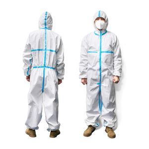 Wholesale Elastic Wrist Polypropylene Disposable Protective Coveralls from china suppliers