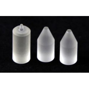 Optical Fiber End Cap Coating QBH Frosted Quartz End Cap Taper Rod