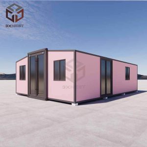 Tiny Prefab Expandable Roof Container House With EPS Sandwich Wall