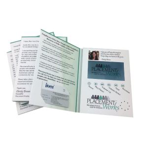 7 inch promotional digital video brochure with lcd show