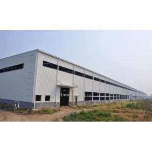 Steel Structure Warehouse Building Construction Large Span Easy Assemble