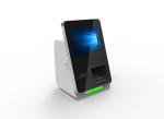 TCP / IP Network Self Service IC Card Reader Mini Curve With Webcamera