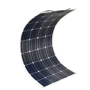 156*156 Mono Cell ETFE 100 Watt Curved Solar Panels For Solar Energy Application