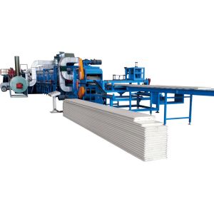 18.5Kw Polyurethane Sandwich Panel Line Continuous Full Configuration40.0mm