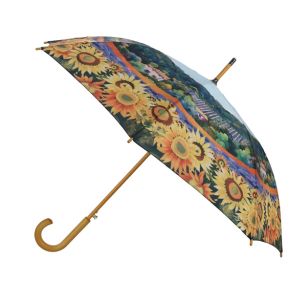 Wholesale J Shape Handle 23&quot; 8K Wooden Stick Umbrella from china suppliers