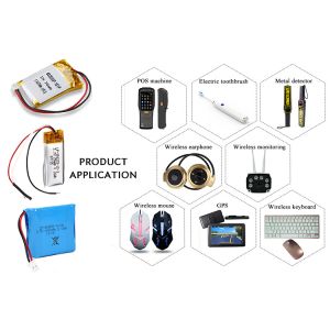 High Discharge Rate Lipo 3.7V 560mAh LP-443440 0.2C Lithium Ion Polymer Battery