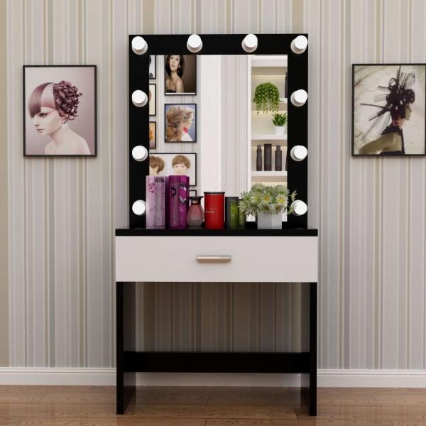 Eco-Friendly cheap dressing table mirror with led lights