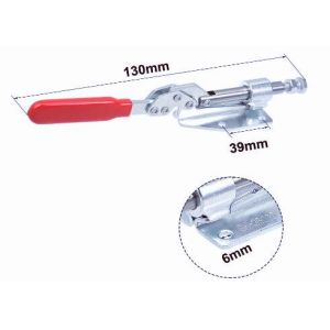 Quick Release Welding Jigs Fixtures 180kg Push Pull Toggle Clamp