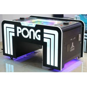 Pink Theme Park Pong Table Redemption Arcade Machines