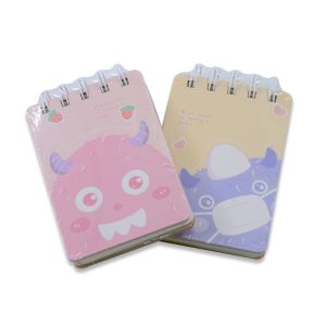 Wholesale Mini Notebook with Cute Cartoon Print Customized Elastic Kawaii Student Stationery from china suppliers