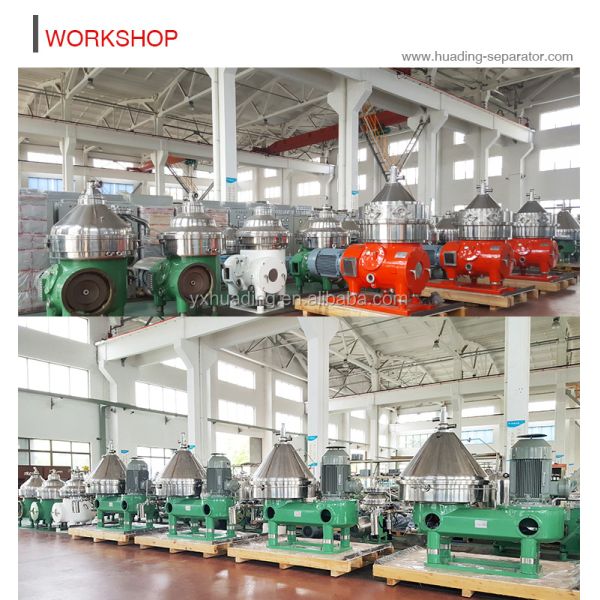 2000L 3000L Yeast Centrifugal Separator Fruit Wine Clarify Disk Stack Centrifuge