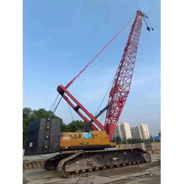 Quality 2017 Shacman 135t Used Crawler Crane SCC1350A With Cummins Engine for sale