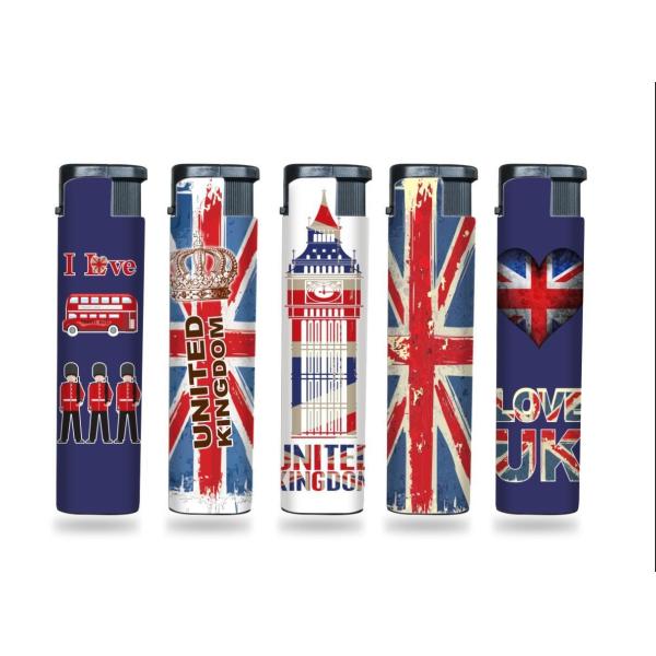 Windproof Gas Lighter Creative Poker Design for Outdoor Activities Model NO. DY