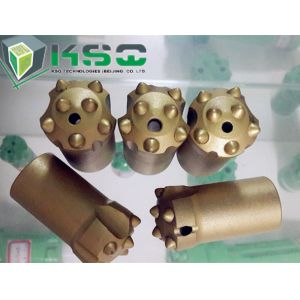 Tungsten Carbide Button Drill Bit Taper 12 Deg, Short / Long Shirt