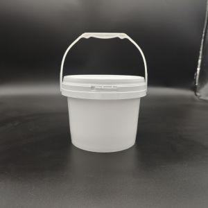 ODM OEM White Storage Buckets With Lids 1L 2L 3L 5L 10L 18L 20L 25L