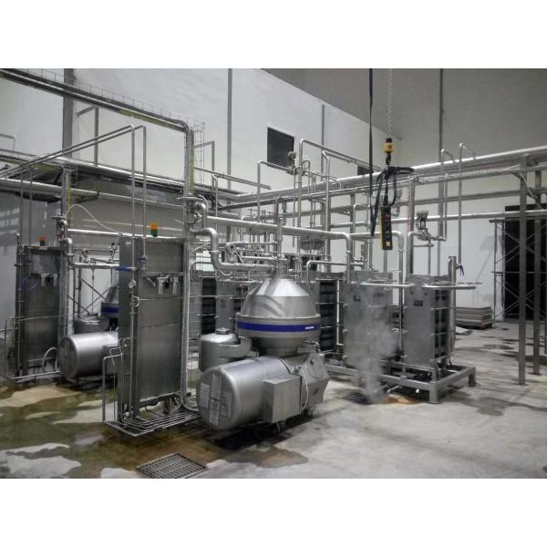 Quality High Cost Performance Customized Flavored Milk Production Plant Complete Banana/Vanilla Milk Processing Line Milk Machine With PLC for sale