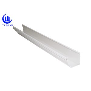 Rain Drainage System Plastic PVC Rain Gutters Downspout Building Material