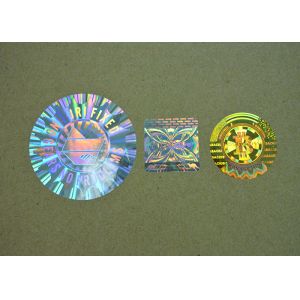 Printing Custom 3D Holographic Security Stickers For Sealing Packages