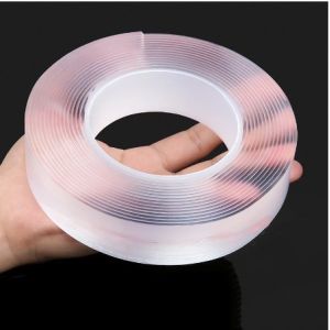 3 Meter Reusable Clear Double Sided Adhesive Nano Tape for Carpet and Door