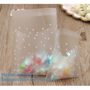 Cookies/Cake/Bread With Tear Notch,Matt OPP Plastic Food Grade Bakery Packaging