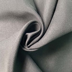 ocean recycle Polyester Micro Fiber Peach Skin Satin Plain fabric for hat