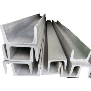 Black Core Refining Metal Framing Channel MS Mild Steel A36 Q235 Grade