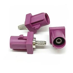 SMB 50 Ohm Male FAKRA HSD Connector For GPS Antenna Pigtail Cable 1.37mm