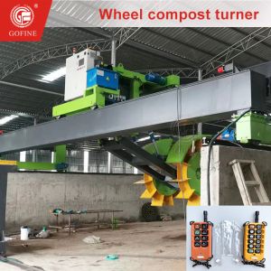 Composting Livestock Fertilizer 200m3/H Fermentation Machine