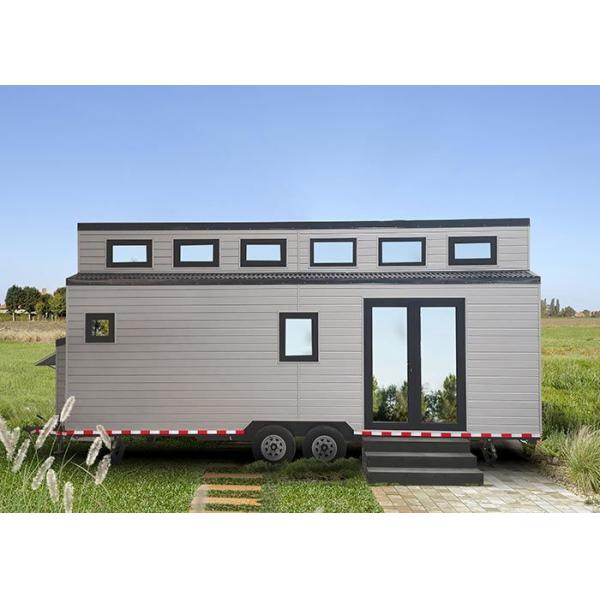 Modern Prefab Modular Home Luxury Caravan Tiny House On Wheels Shipped By 40 FR