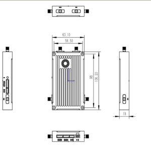 IP communications two-way data video anti-jamming AES hopping function