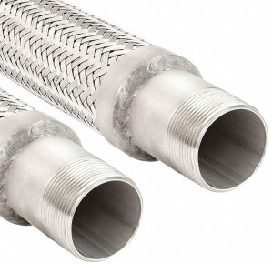 High Temp Metal Hose Anti Oxidation Extended Durability Lightweight Sturdy