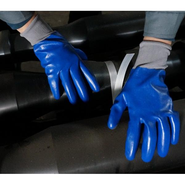 CE Cut Level 1 Household Blue Nitrile Gloves