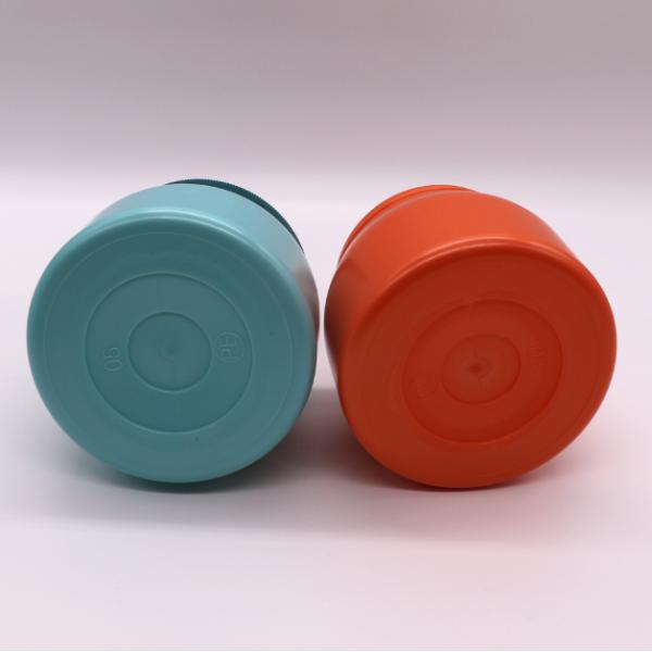 PE Round Plastic Custom Bottle Tasting Jar for Solid Tablet and Supplement Storage