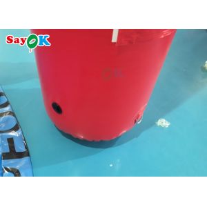 Square PVC Tarp Closed Air Inflatable Arch Custom 4.2x3.6x0.6m