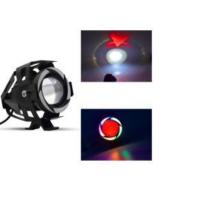 3000LM 15W CREE U7 Motorcycle Fog Lights Waterproof
