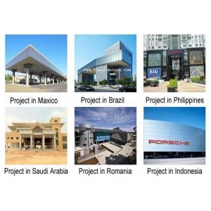 Fire Retardant Cladding PVDF Aluminium Composite Panel CE Approved