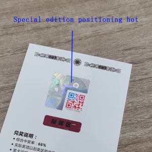 Wholesale Customized Size Security QR Code Labels Roll Waterproof Paper Carton 10000 Pieces from china suppliers