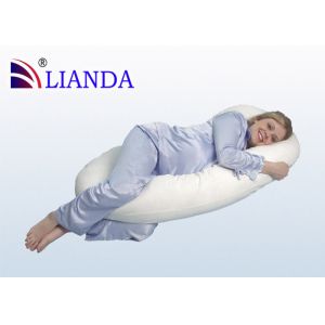 Baby Nursing Maternity Pregnancy Pillow Memory Foam Green / White TUV Long