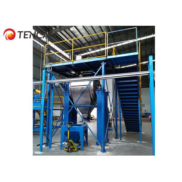 Super Large Roller Ball Mill 2000L Automatic Discharge for Micron Powder