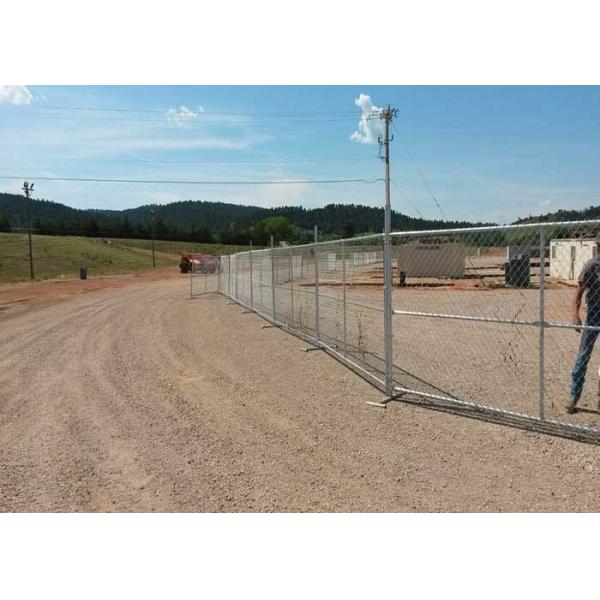 Assembled Pvc Coated 3m Width Builders Temporary Fencing