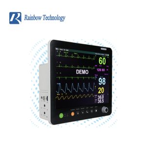 15 Inch Multi Parameter Patient Monitor High Integration Mirror Surface For Ward