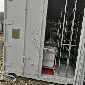 Highly productive 2400w hydroponic barley growing system for 3-4 day production