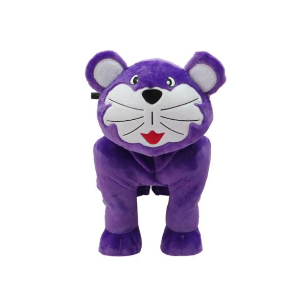 Stuffed animal toy car / playground children by car / square recreational vehicles