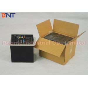 Hydraulic Desktop Power Sockets / Pop Up Electrical Outlet With USB / HDMI / VGA