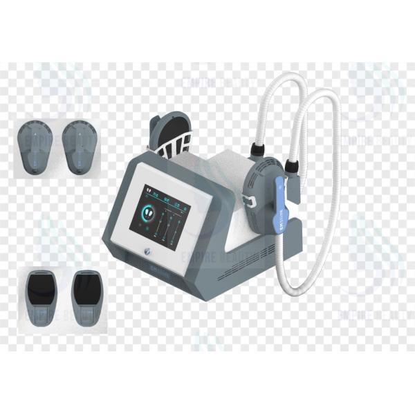 Quality EMS Body Sculpting Massage Machine EMS Slimming Machine EM Abs Sculpting RF Fat Removal Machine Portable 2 Handles for sale