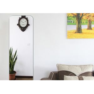 Wall Decorative Silver Mirror Sheet Easy Cleaning With Superior Optical Quality